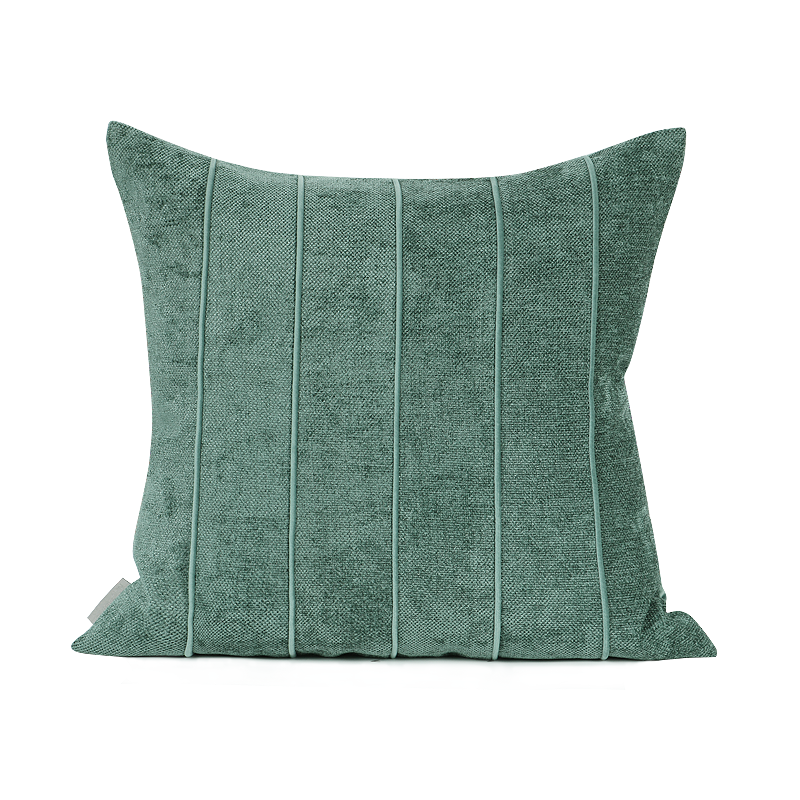 Harper Blush Green Cushion