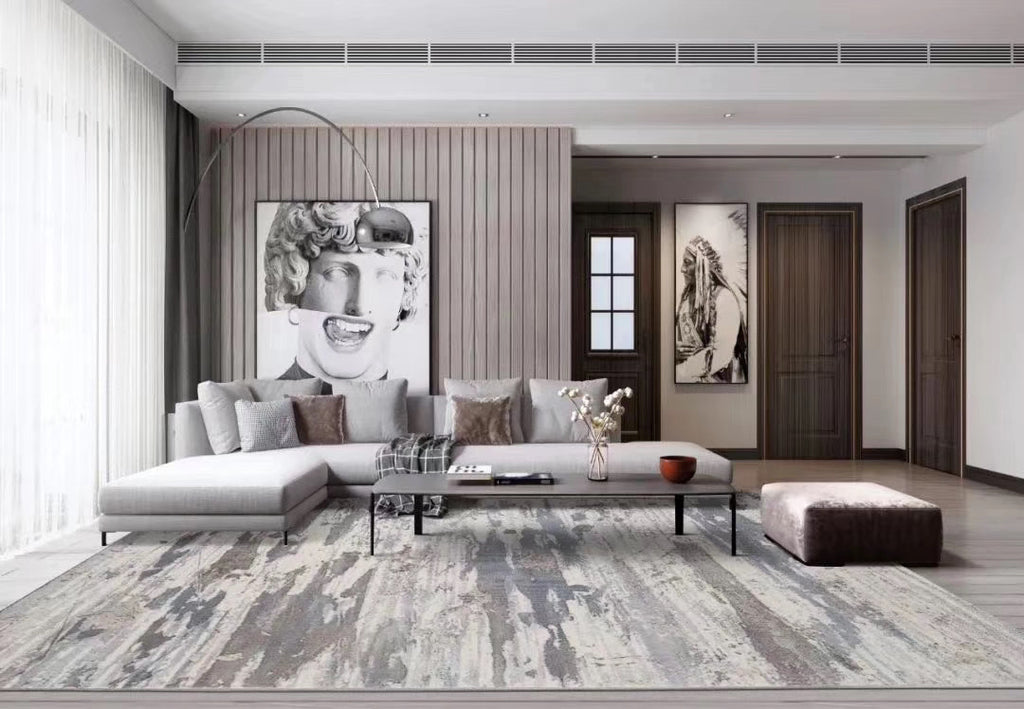 Anna Abstract Textured Area Rug 160x230cm (last piece)