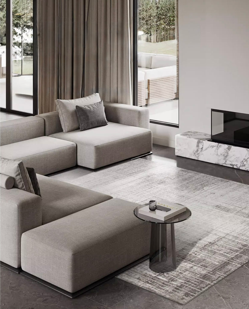 Ashen Wool Rug