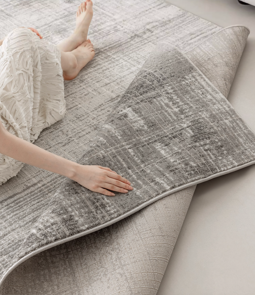 Ashen Wool Rug