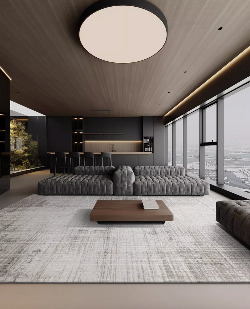 Ashen Wool Rug