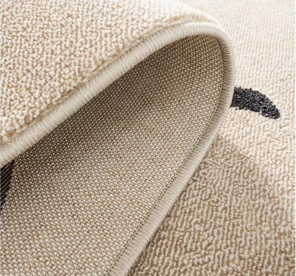 Avis Modern Boho Area Rug  - Beige & White