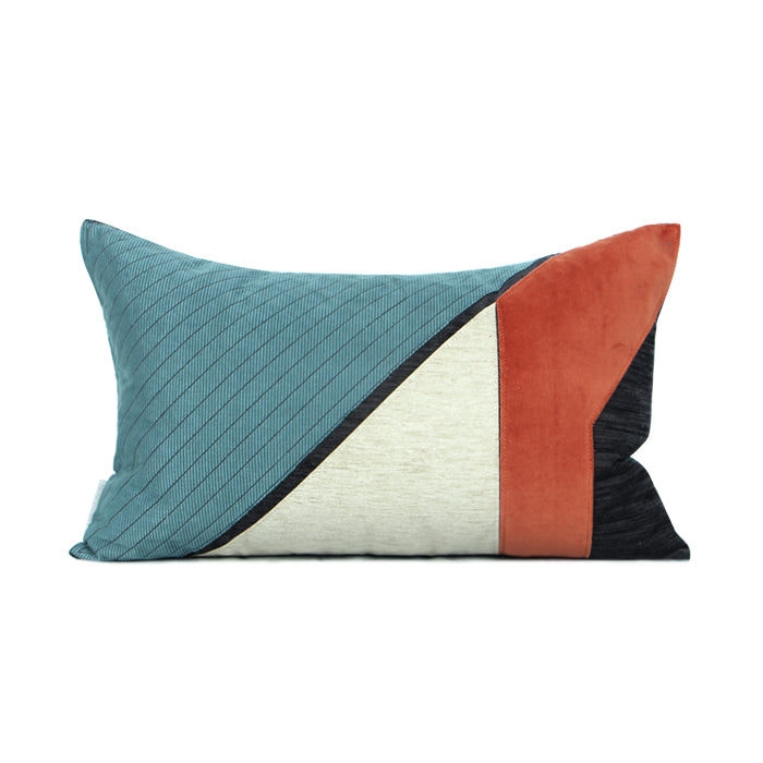 Beta Abstract Rectangle Cushion