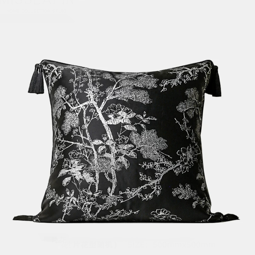 Blossom Tassel Cushion