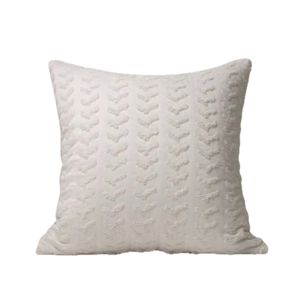 Alice Herringbone Taupe Cushion