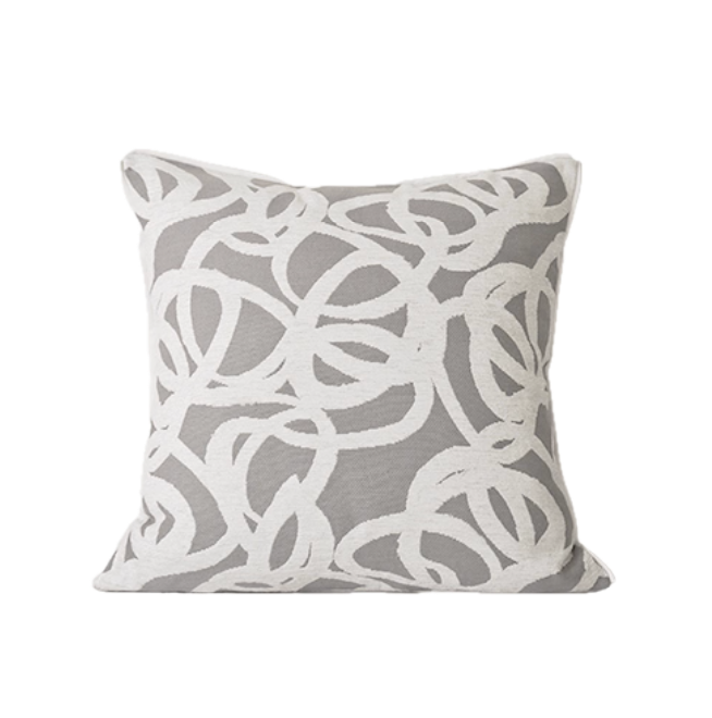 Mila Cushion – Contemporary Scribble Design