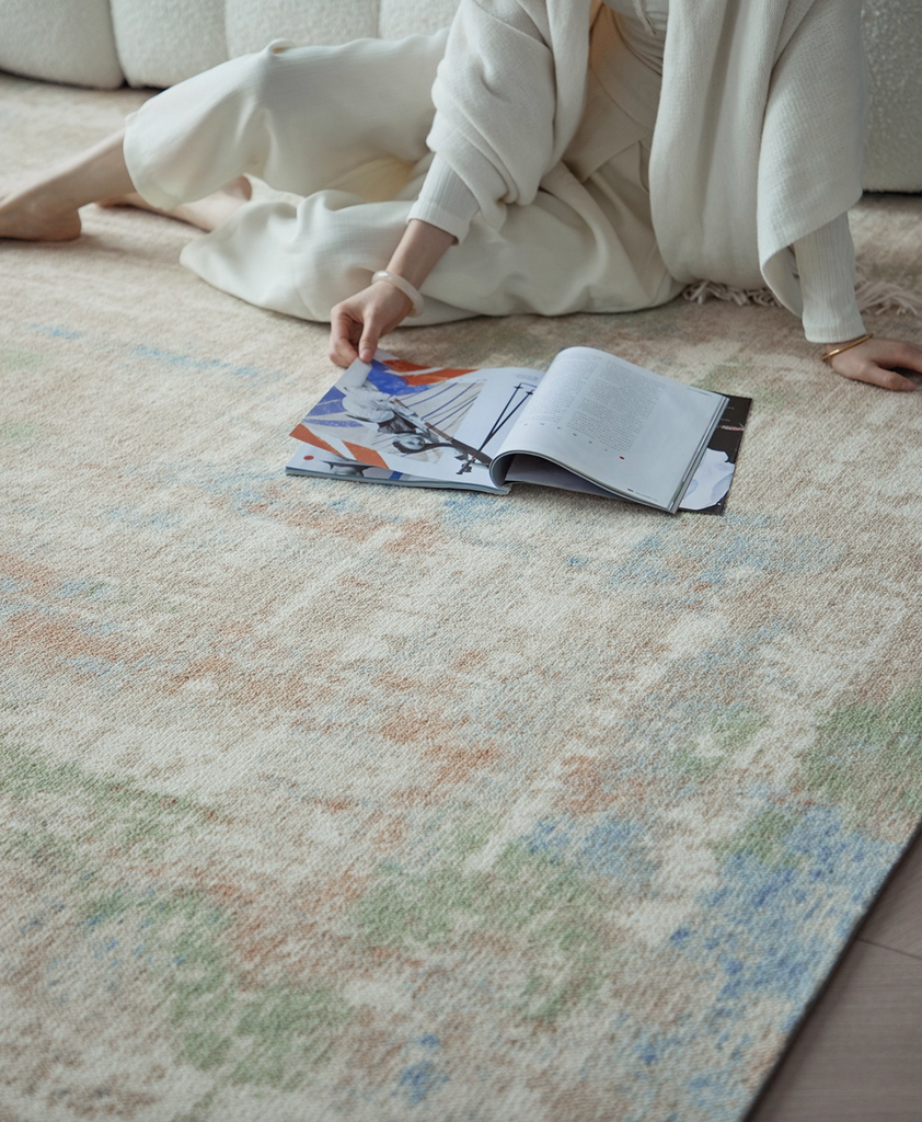 Watercolour Wool Rug