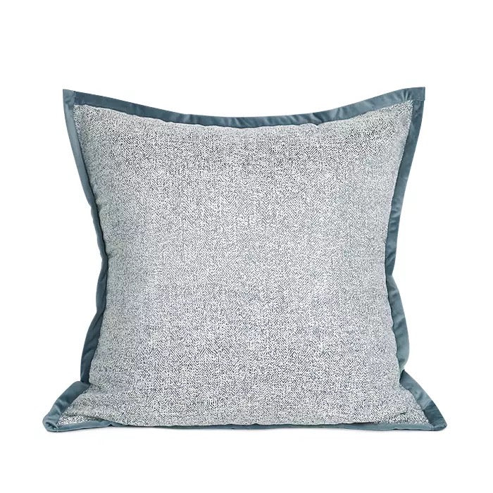 Zen Grey And Blue Cushion 55x55cm