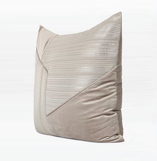 Shimmering Beige Cushion