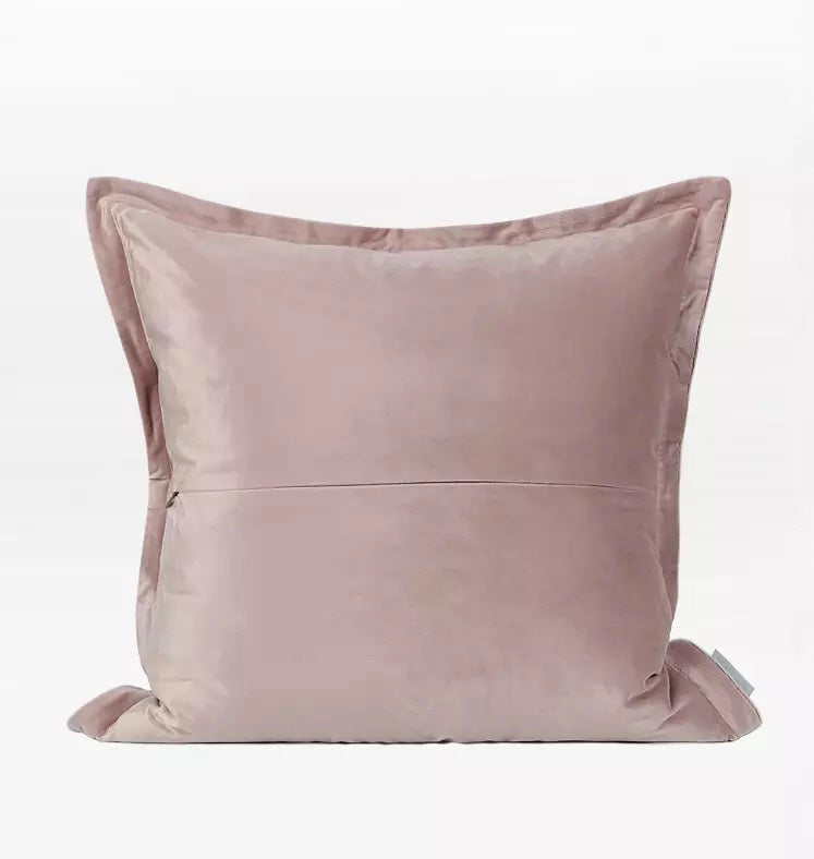 Ruby Grey and Pink Cushion